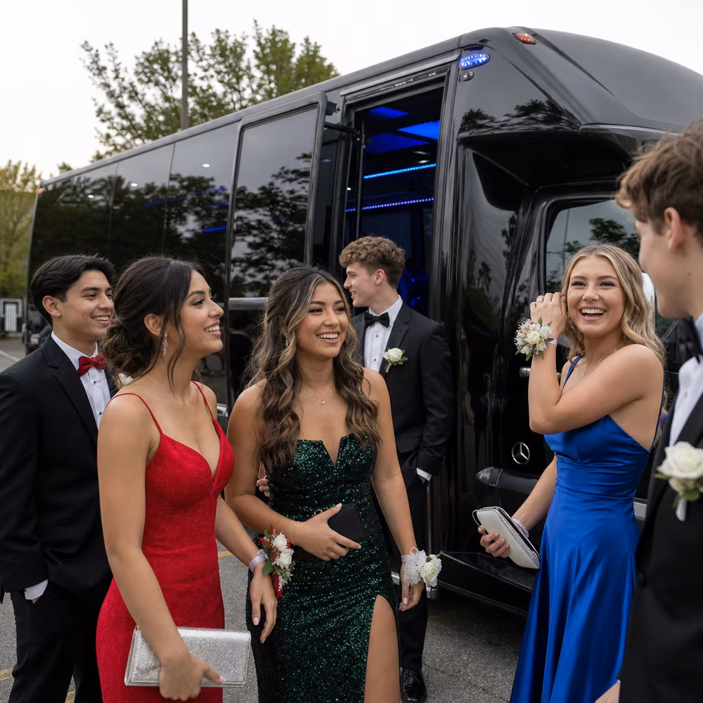 Minneapolis Prom Party Bus Rental
